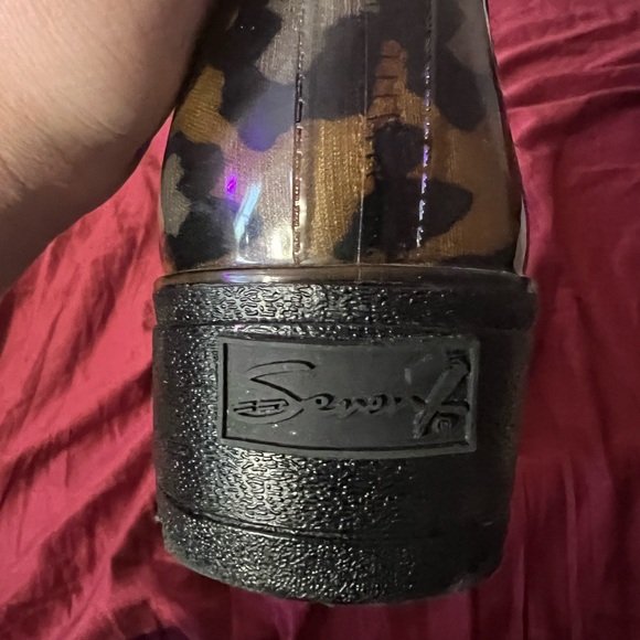 Seven 7 leopard print rain boots - Picture 4 of 5